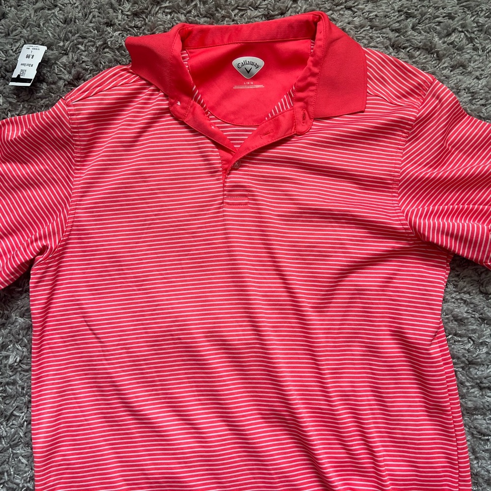 Callaway Vibrant Pink Polo Shirt